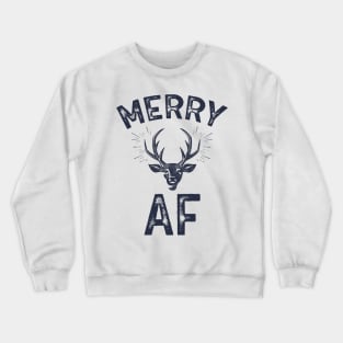 Merry AF Crewneck Sweatshirt